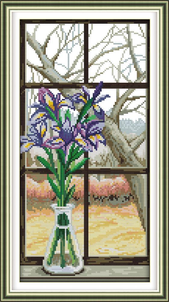 Flower Cross Stitch Kits H625