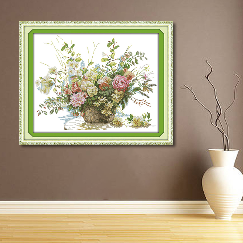 Flower Cross Stitch Kits H630