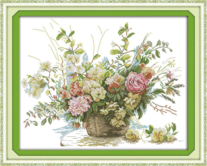 Flower Cross Stitch Kits H630