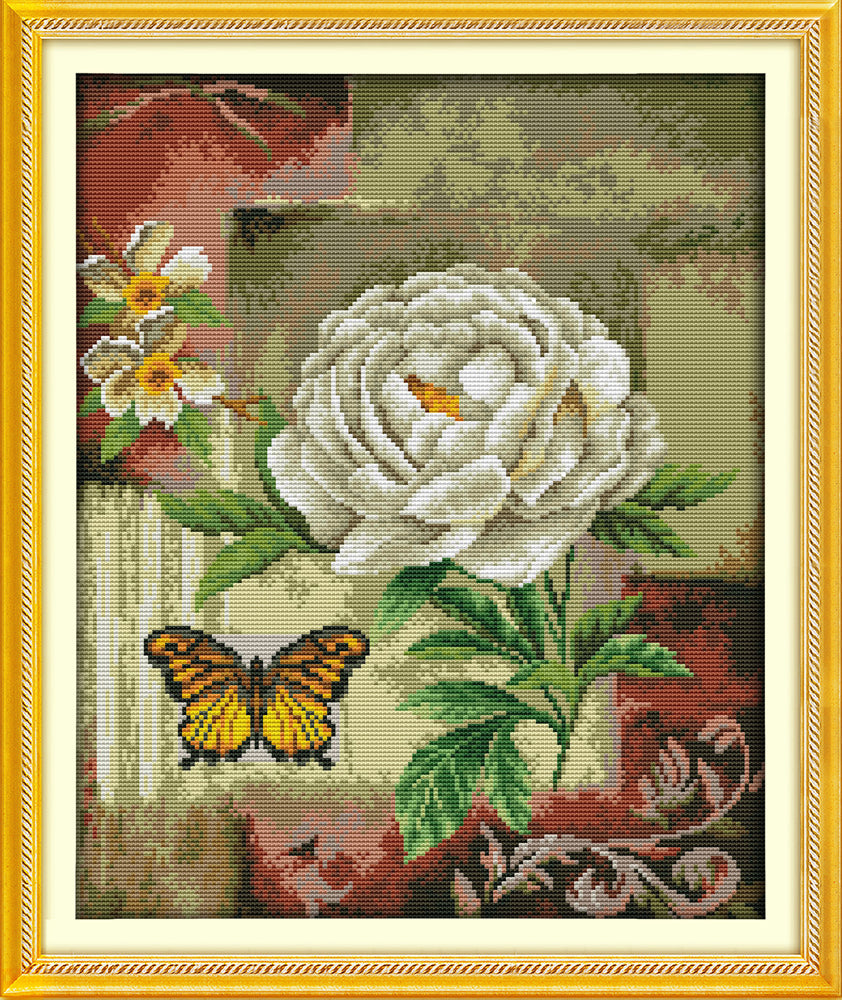 Flower Cross Stitch Kits H657