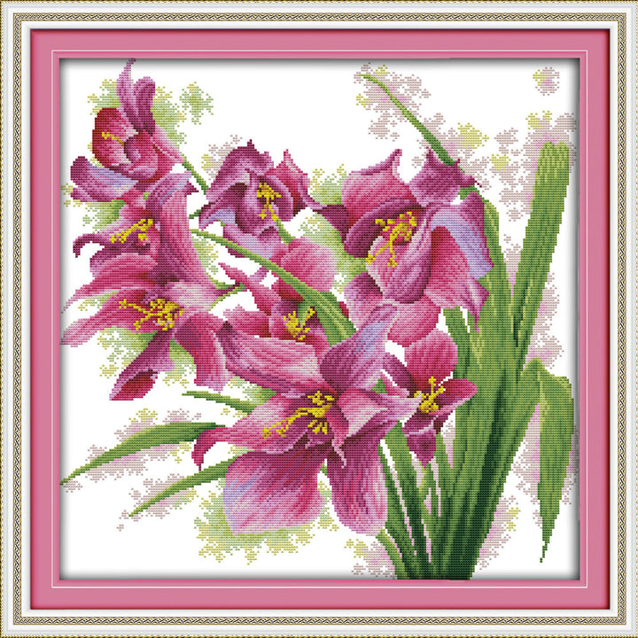 Flower Cross Stitch Kits H672