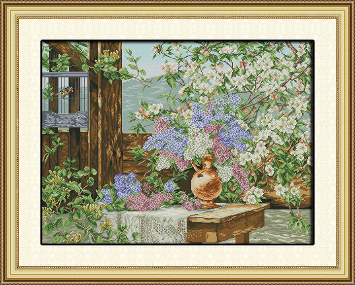 Flower Cross Stitch Kits H700