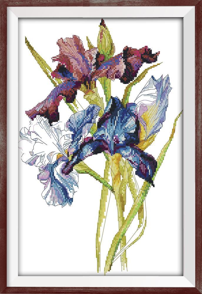 Flower Cross Stitch Kits H750