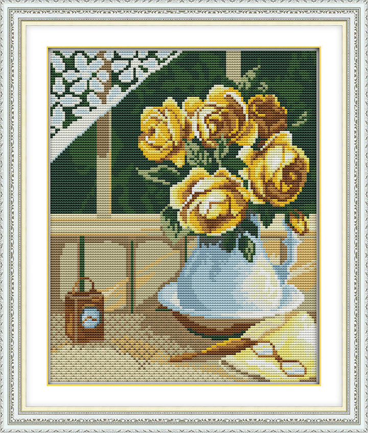 Flower Cross Stitch Kits H751