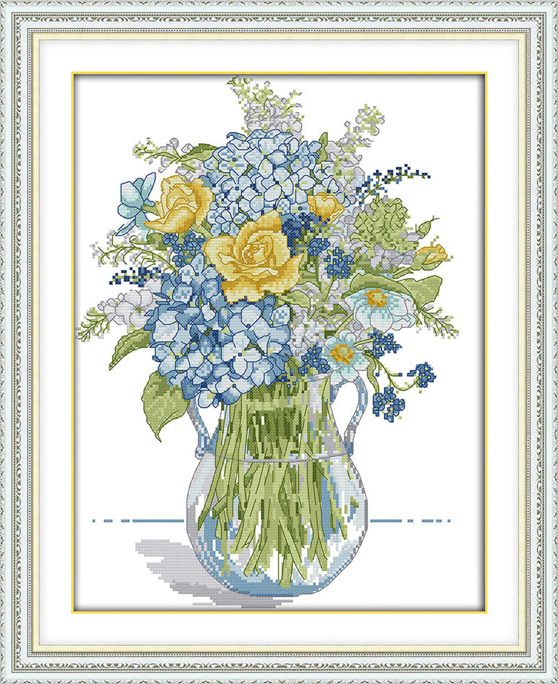 Flower Cross Stitch Kits H759