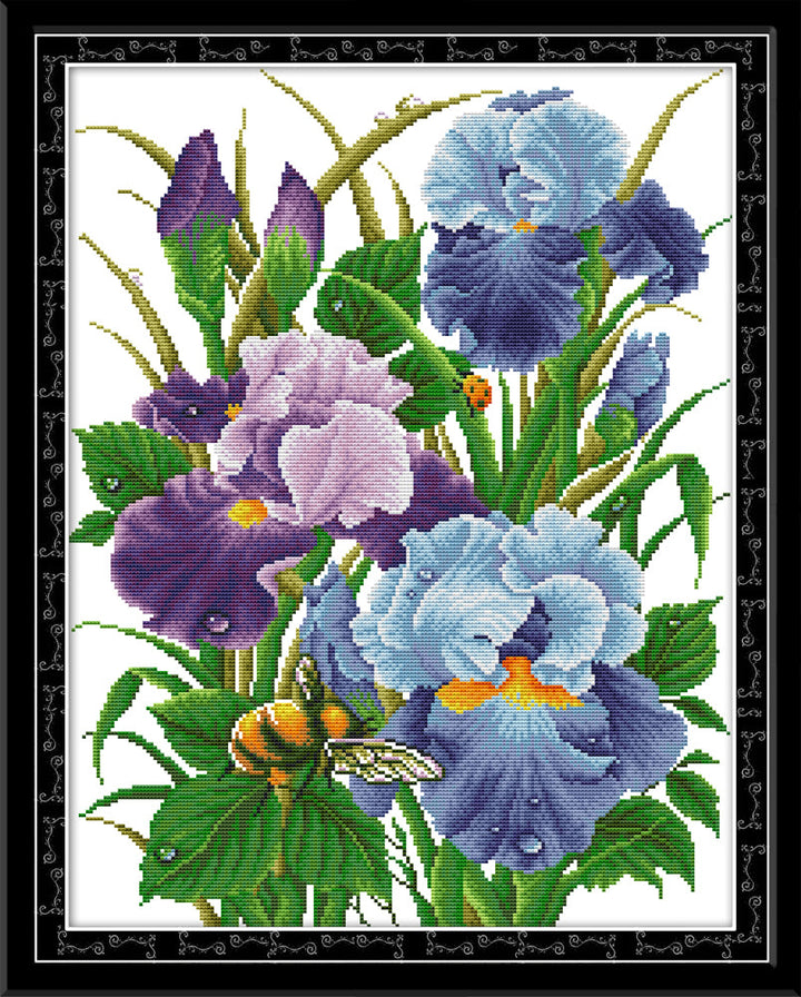 Flower Cross Stitch Kits H791