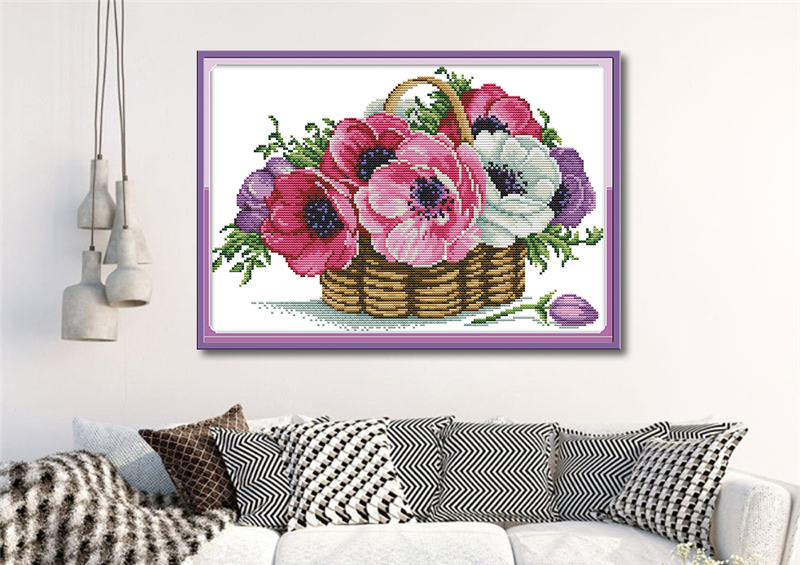 Flower Cross Stitch Kits H798