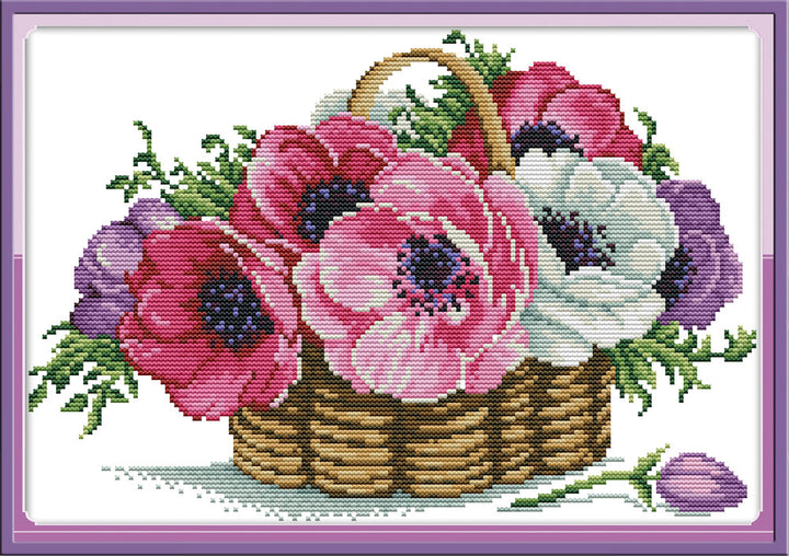 Flower Cross Stitch Kits H798