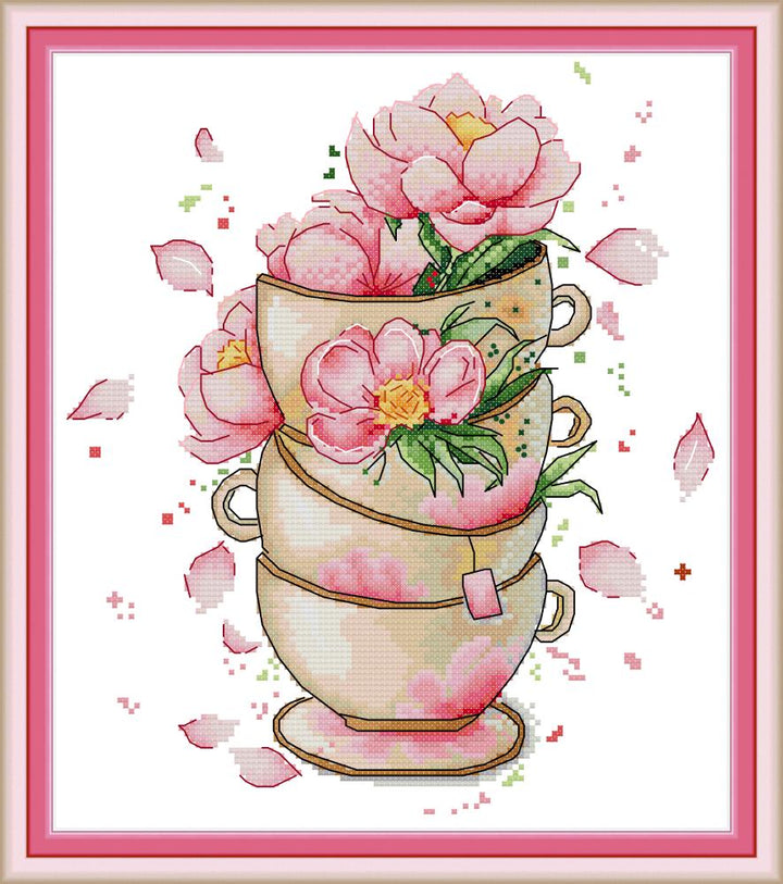 Flower Cross Stitch Kits H806