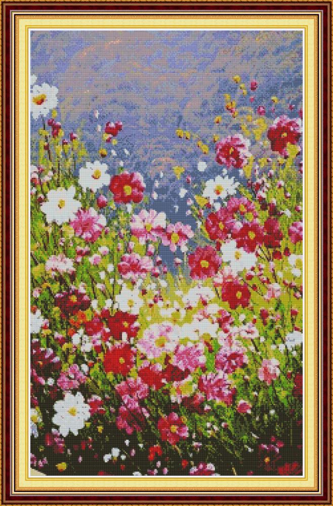 Flower Cross Stitch Kits H807