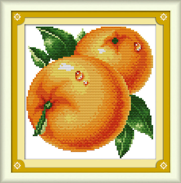 Fruit Cross Stitch Kits J001