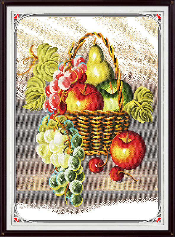 Fruit Cross Stitch Kits J005 7006