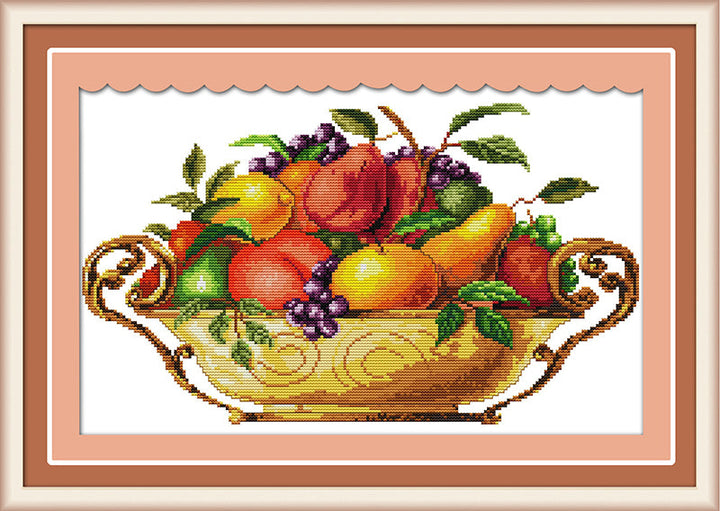 Fruit Cross Stitch Kits J006