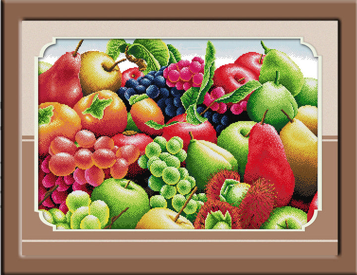 Fruit Cross Stitch Kits J007