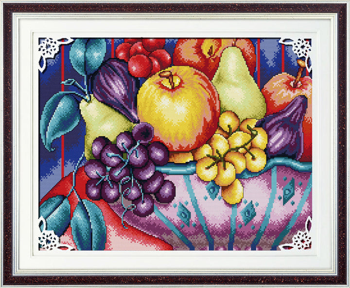 Fruit Cross Stitch Kits J011 7013