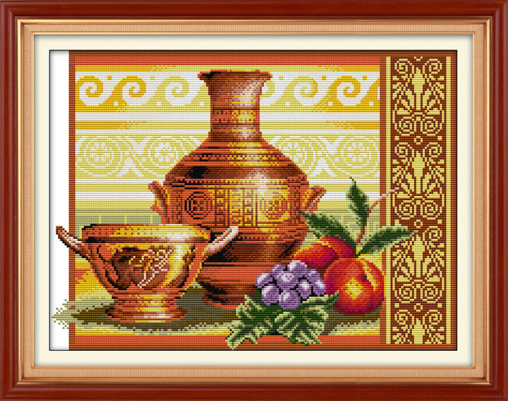 Pottery Cross Stitch Kits J014