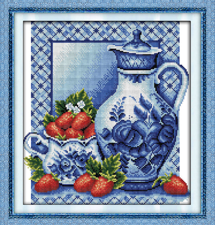 Porcelain Cross Stitch Kits J045 7052