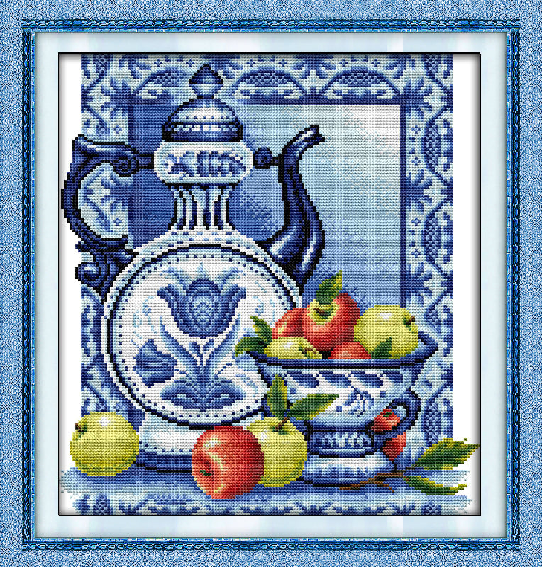 Porcelain Cross Stitch Kits J045 7051