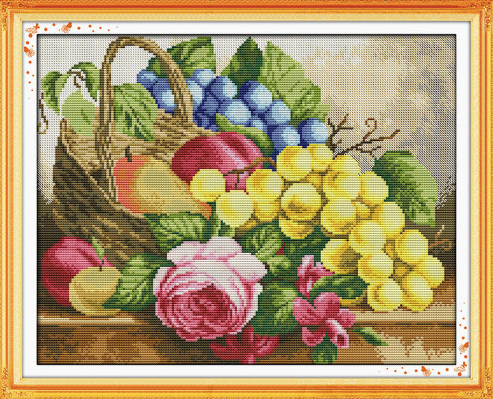 Fruit Cross Stitch Kits J106