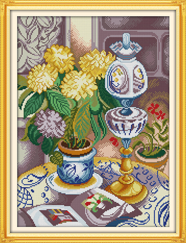 Porcelain Cross Stitch Kits J113