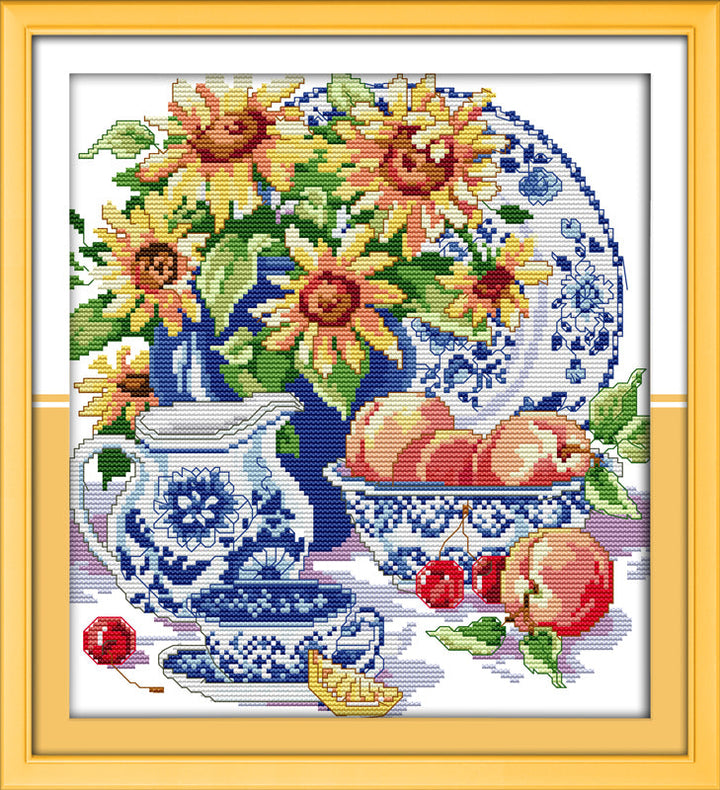 Porcelain Cross Stitch Kits J119