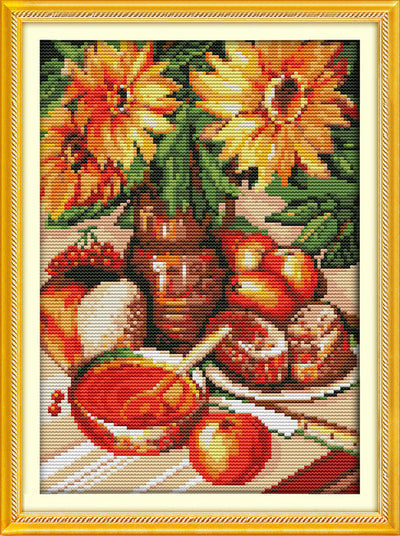 Food Cross Stitch Kits J120