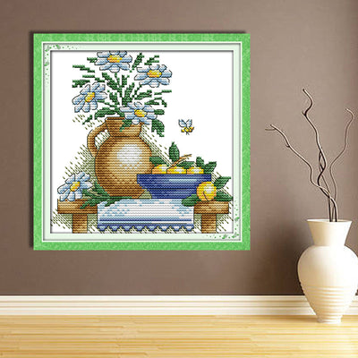 Pot Cross Stitch Kits J134