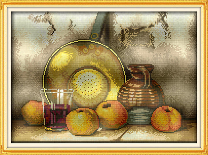 Pot Cross Stitch Kits J136