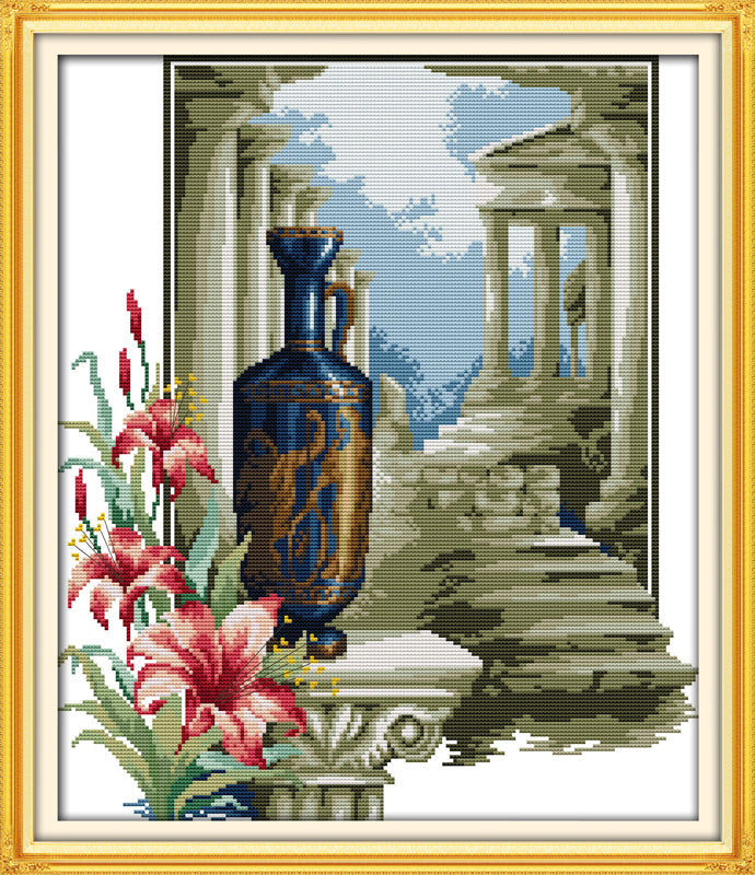 Pot Cross Stitch Kits J139