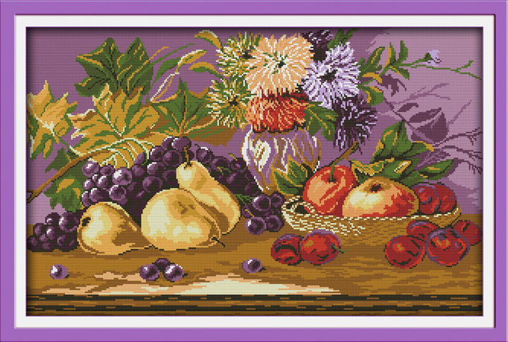 Fruit Cross Stitch Kits J47