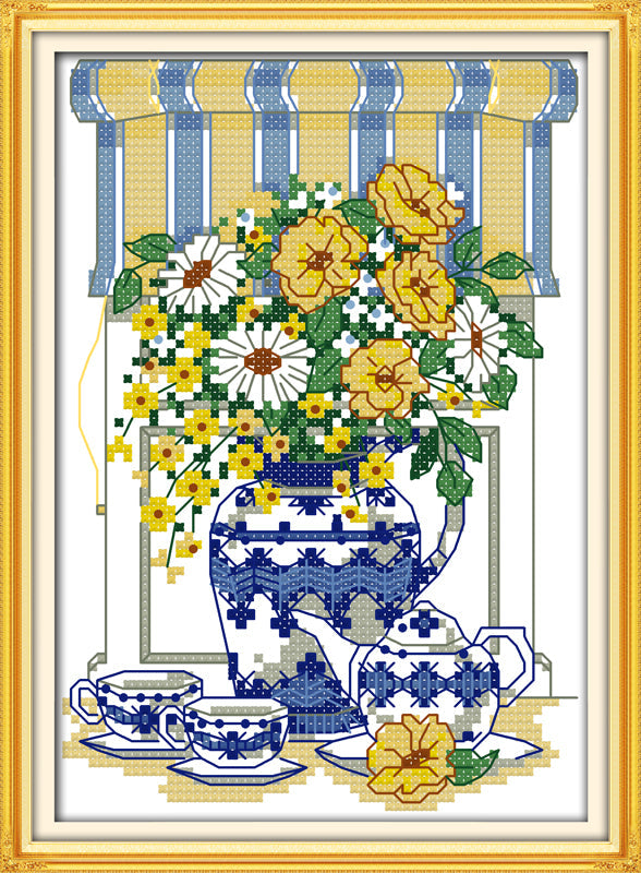 Porcelain Cross Stitch Kits J158