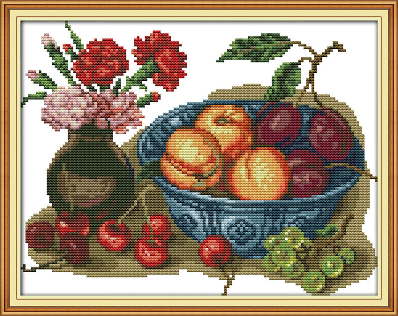 Fruit Cross Stitch Kits J161