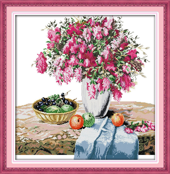 Flower Cross Stitch Kits J187