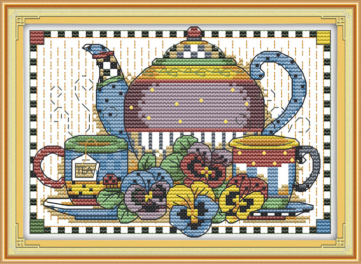 Pottery Cross Stitch Kits J202