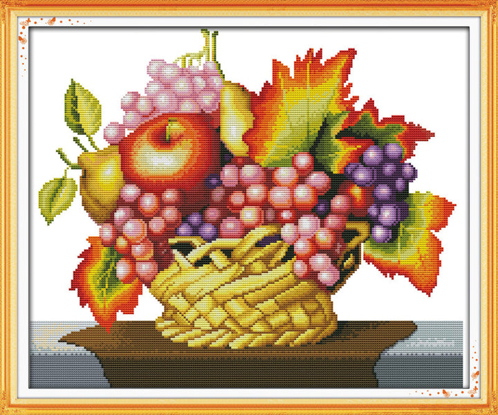 Fruit Cross Stitch Kits J216