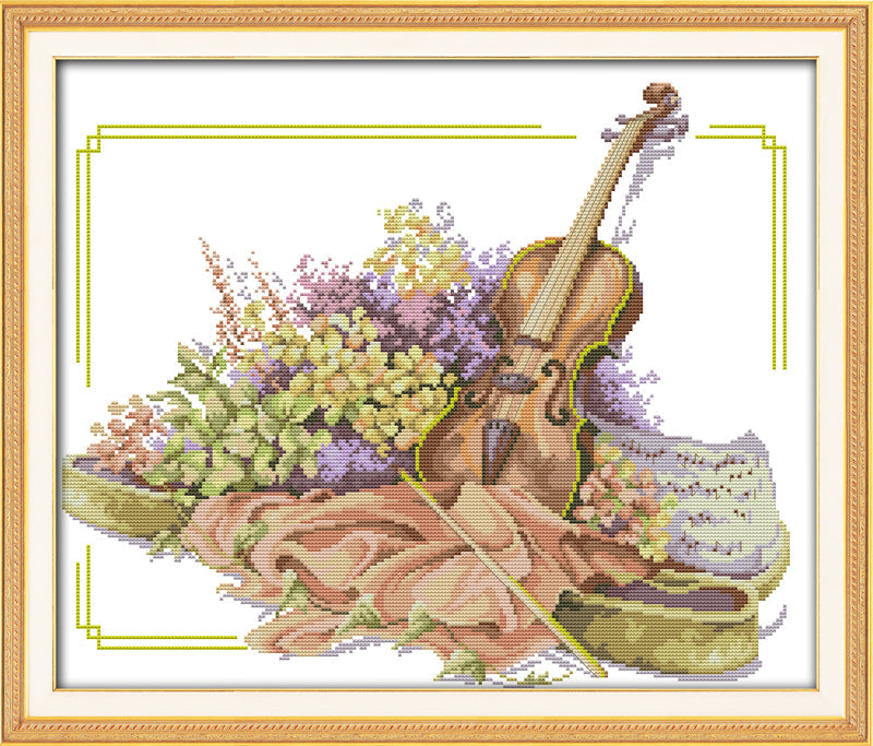 Violin Cross Stitch Kits J220