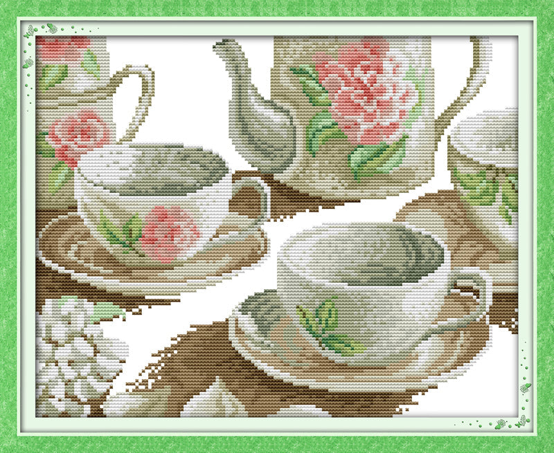 Cup Cross Stitch Kits J223