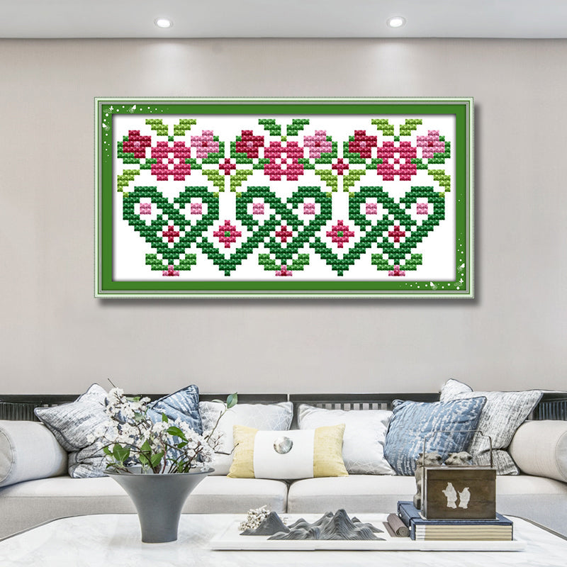 Flower Cross Stitch Kits J236