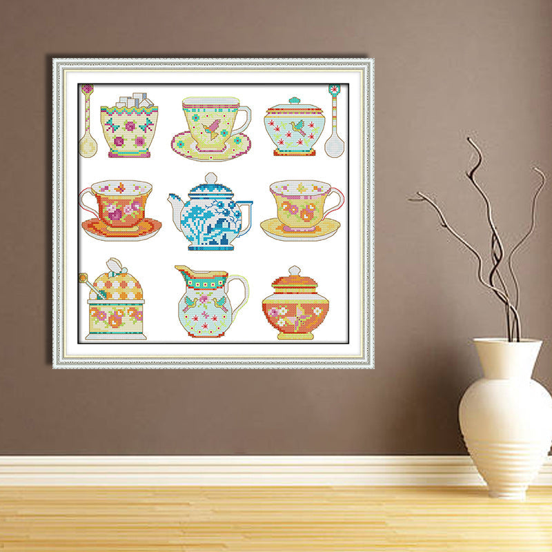 Cup Cross Stitch Kits J253