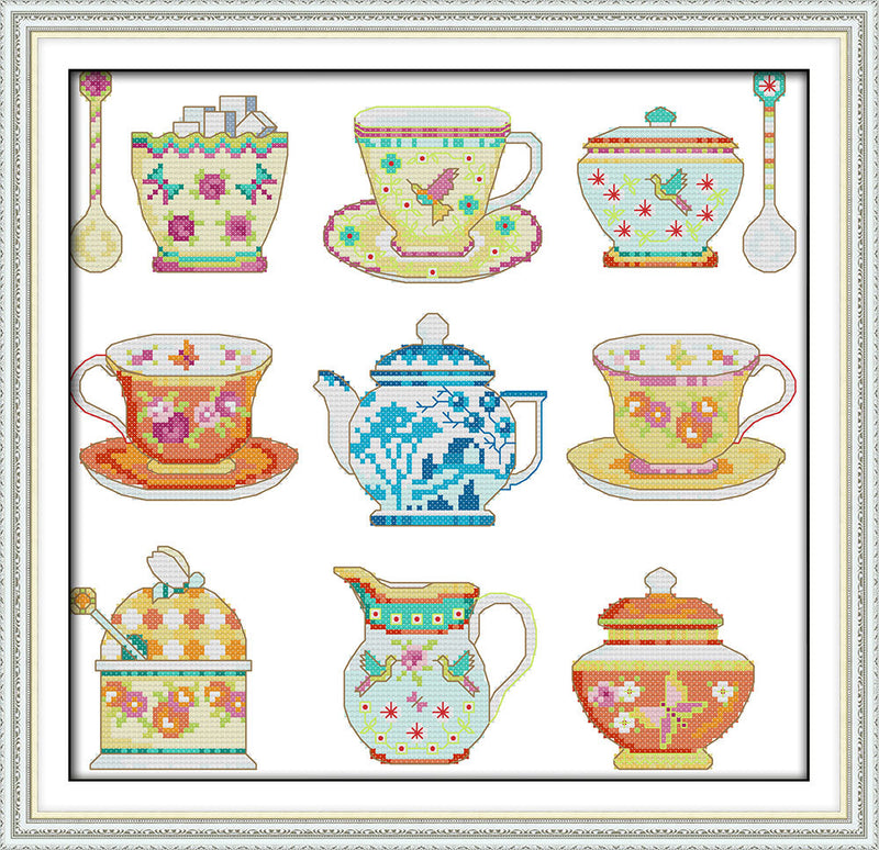 Cup Cross Stitch Kits J253