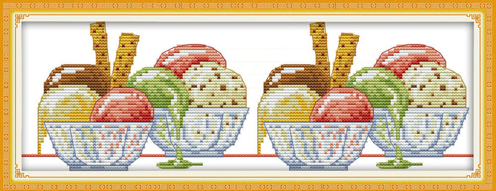 Food Cross Stitch Kits J258