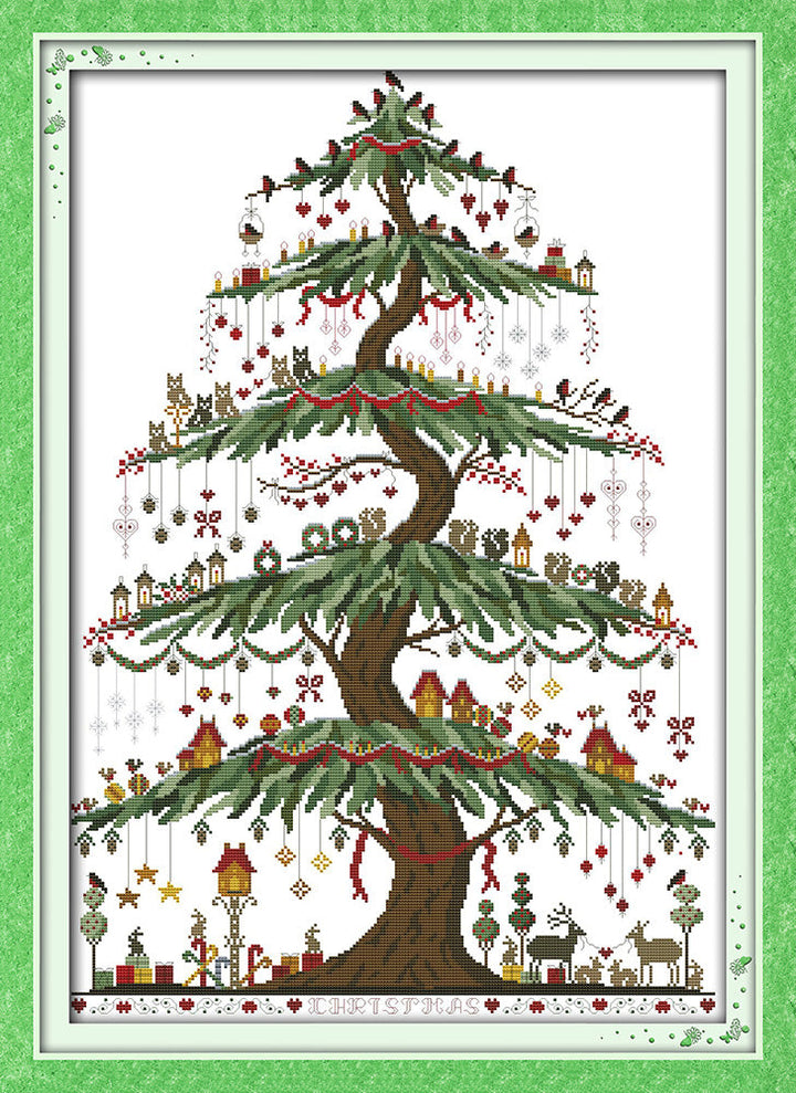 Tree Cross Stitch Kits J262