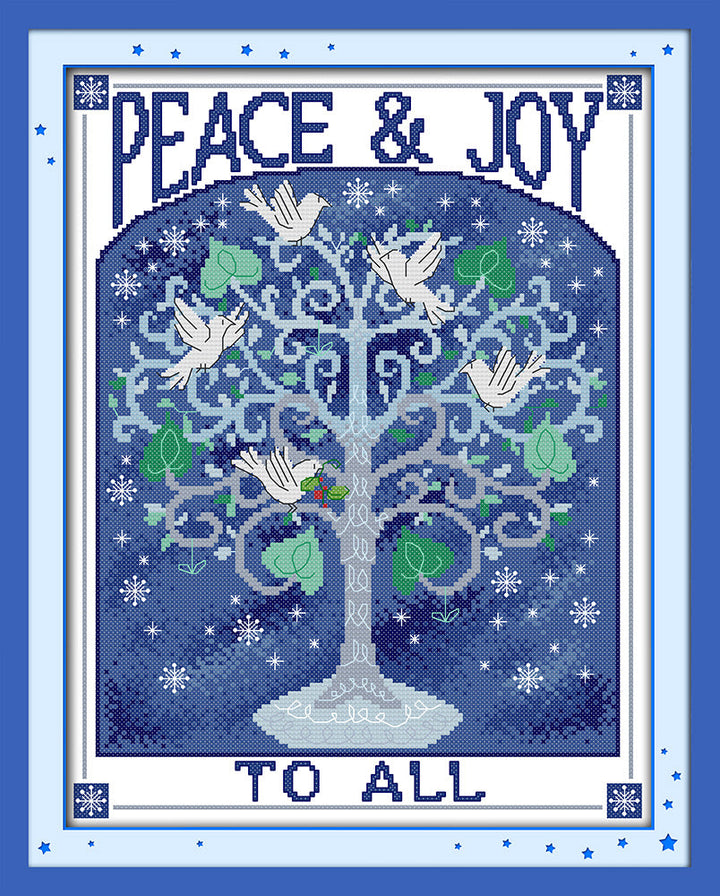 Tree Cross Stitch Kits J264