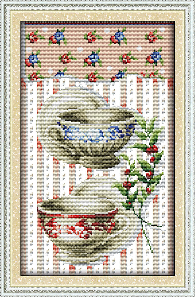 Cup Cross Stitch Kits J286