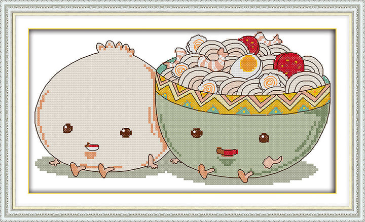 Food Cross Stitch Kits J303