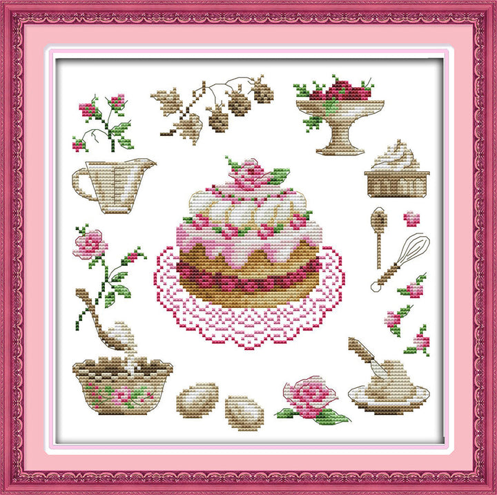 Food Cross Stitch Kits J318