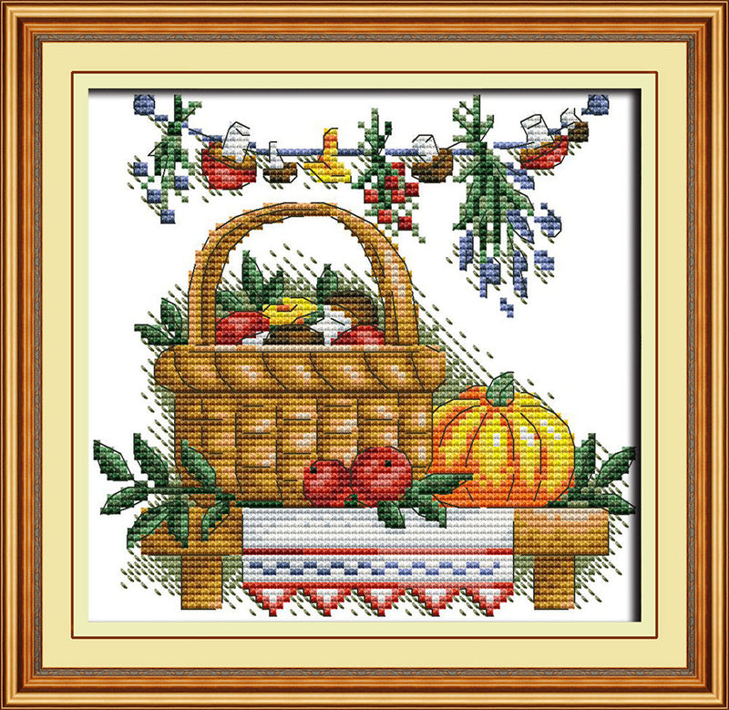 Food Cross Stitch Kits J351