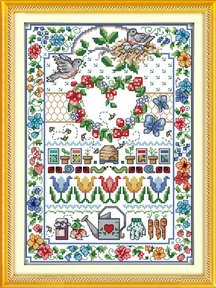 Heart Cross Stitch Kits J386