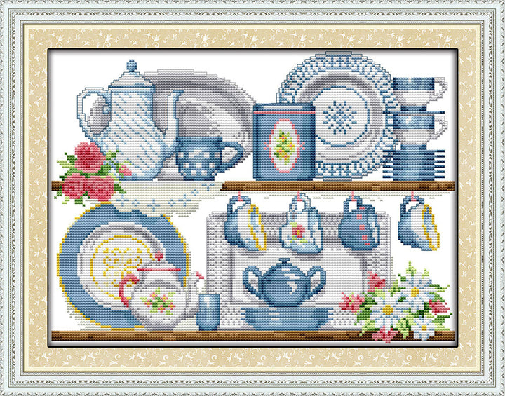 Porcelain Cross Stitch Kits J390