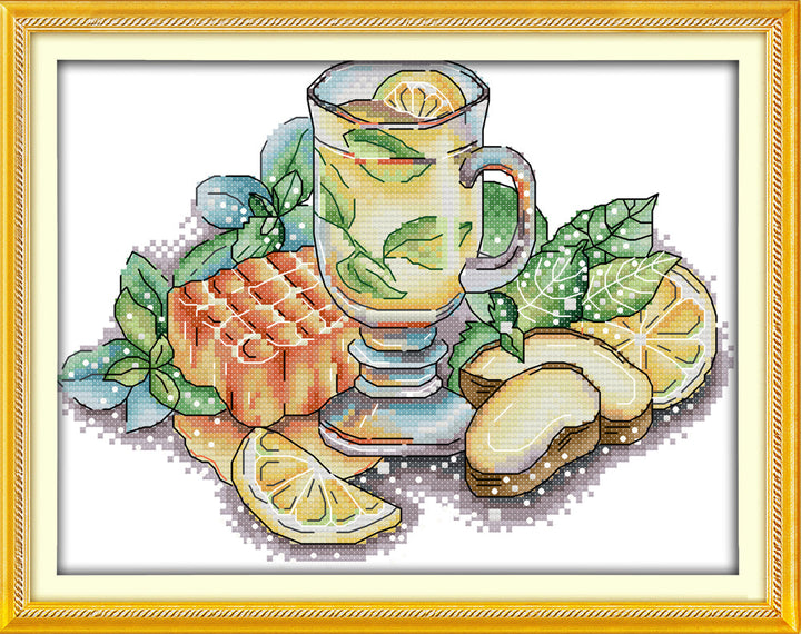 Food Cross Stitch Kits J410